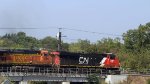 Canadian National 2867 heads eastbound at Matteson Illinois